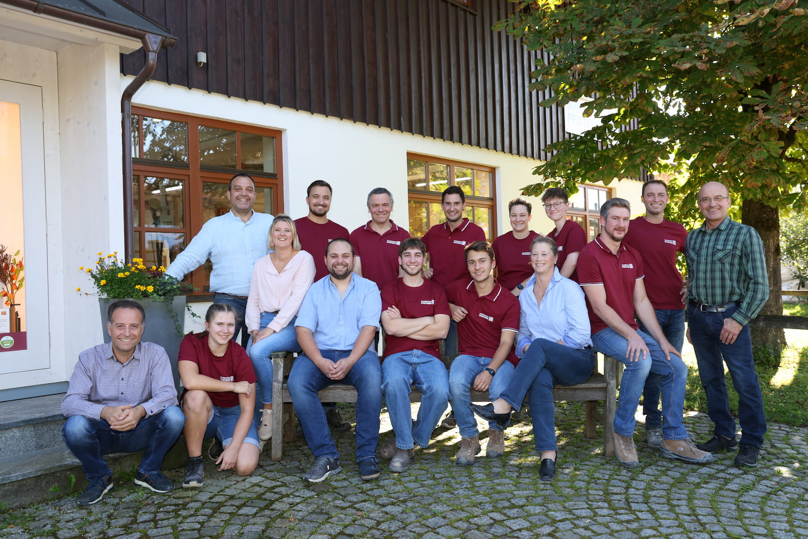 Das Team der Schreinerei Pfisterer bei Starnberg